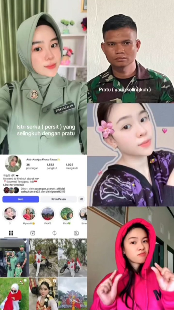 Viral isu perselingkuhan Hilda Pricillya dan Pratu Risal.